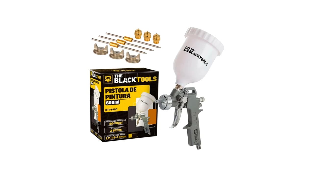 Qual a Melhor Pistola de Pintura Custo-benefício? 7 Modelos Top Testados