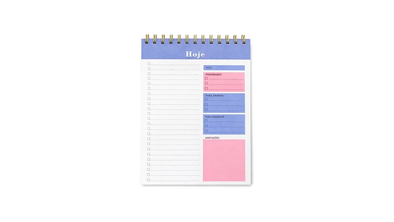 Qual Melhor Planner Diário? 12 Modelos Testados e Analisados