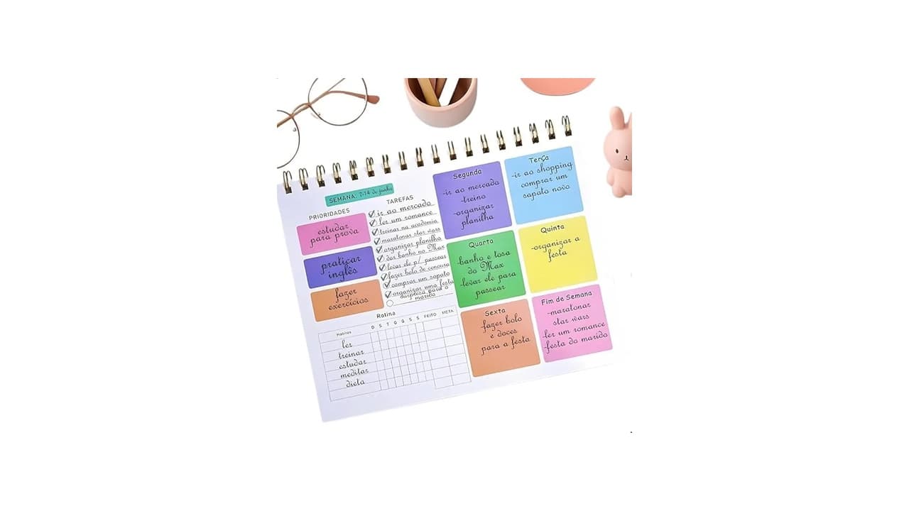 Qual o Melhor Planner Semanal em 2026? 10 Modelos Top Analisados