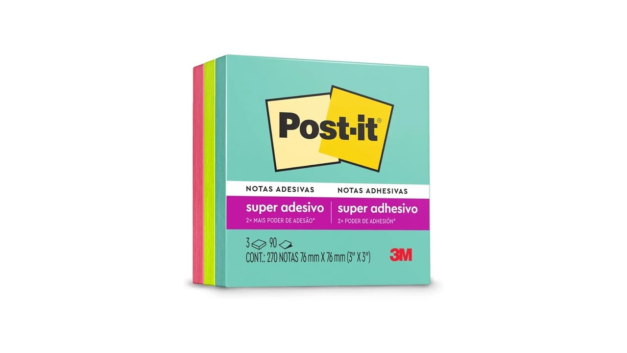 Qual Melhor Post-it? 10 Modelos para Organizar com Estilo e Adesão