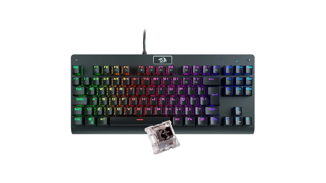 Qual o Melhor Teclado Mecânico RGB? 7 Opções Top com Switches Ideais