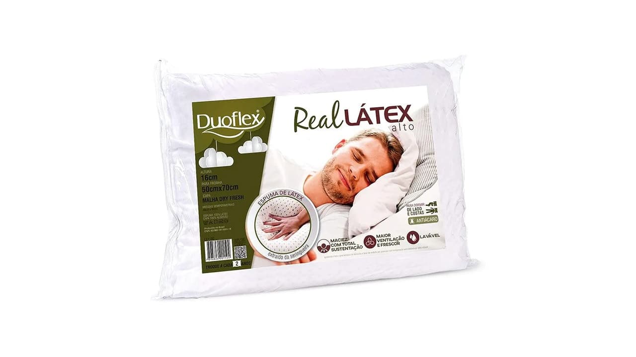 Qual o Melhor Travesseiro de Látex? 10 Opções Testadas para Conforto e Saúde